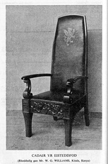 Eisteddfod Chair 1954