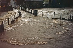 Teddy Bear Bridge Flood 1979